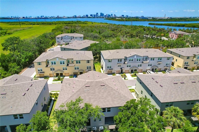 842 Tennyson Mill Cir, Tampa, FL 33619 - aerial perspective of suburban area featuring a nearby body of water