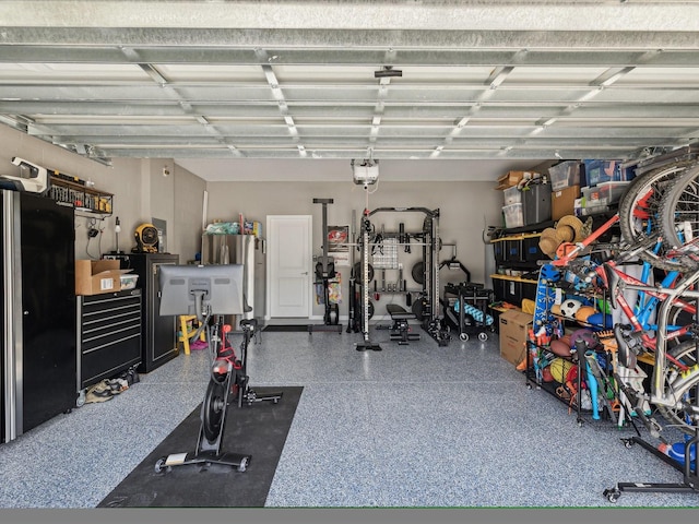 17729 Nectar Flume Dr, Land O Lakes, FL 34638 - garage featuring a garage door opener