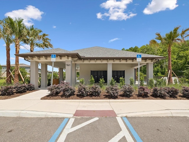 17729 Nectar Flume Dr, Land O Lakes, FL 34638 - view of property featuring uncovered parking