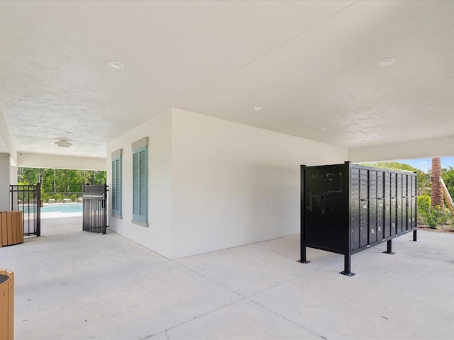 17729 Nectar Flume Dr, Land O Lakes, FL 34638 - view of patio with mail area