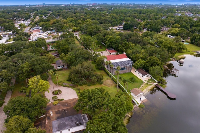 3005 W Sligh Ave, Tampa, FL 33614 - aerial view of property and surrounding area featuring a large body of water