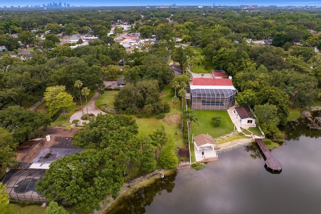 3005 W Sligh Ave, Tampa, FL 33614 - aerial view of property and surrounding area with a nearby body of water