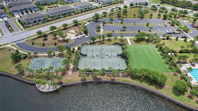 9931 Victory Gallop Loop, Ruskin, FL 33573 - aerial view of property's location featuring a large body of water