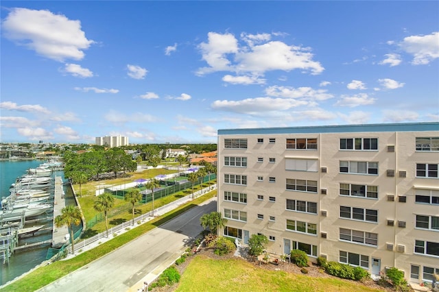 2960 59th St S Unit 614, Gulfport, FL 33707 - view of apartment building / complex featuring a water view