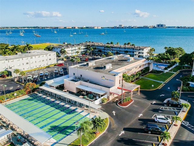 2960 59th St S Unit 614, Gulfport, FL 33707 - drone / aerial view of a nearby body of water