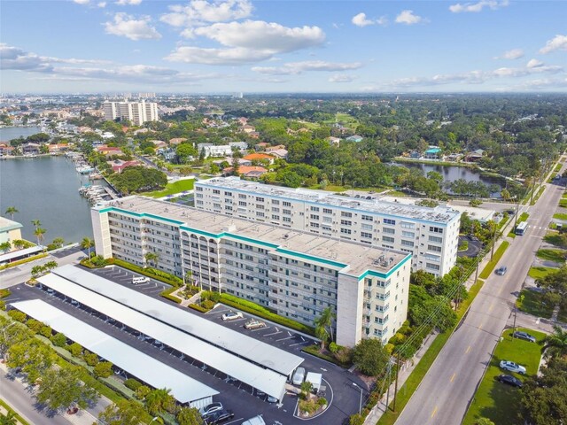 2960 59th St S Unit 614, Gulfport, FL 33707 - view of urban area with a nearby body of water and apartment complex