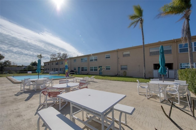 12300 Park Blvd Unit 222, Seminole, FL 33772 - community pool featuring outdoor dining area and a patio area