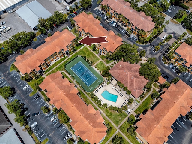 10764 70th Ave Unit 5302, Seminole, FL 33772 - aerial view of property's location with a pool