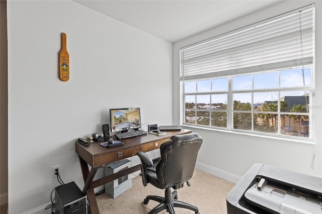 6319 Sunset Bay Cir, Apollo Beach, FL 33572 - carpeted office with baseboards