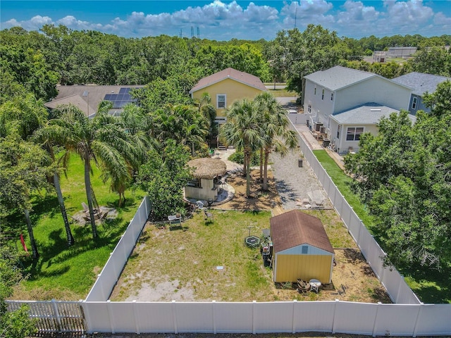 drone / aerial view