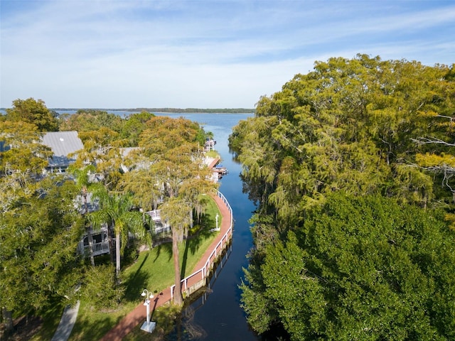 2533 Dolly Bay Dr Unit 203, Palm Harbor, FL 34684 - aerial overview of property's location with a nearby body of water