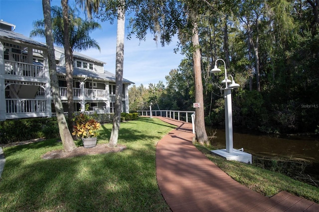 2533 Dolly Bay Dr Unit 203, Palm Harbor, FL 34684 - view of property's community featuring a lawn