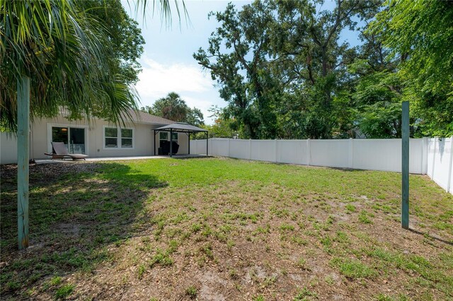 3906 N Lynn Ave, Tampa, FL 33603 - view of yard with a gazebo and a patio