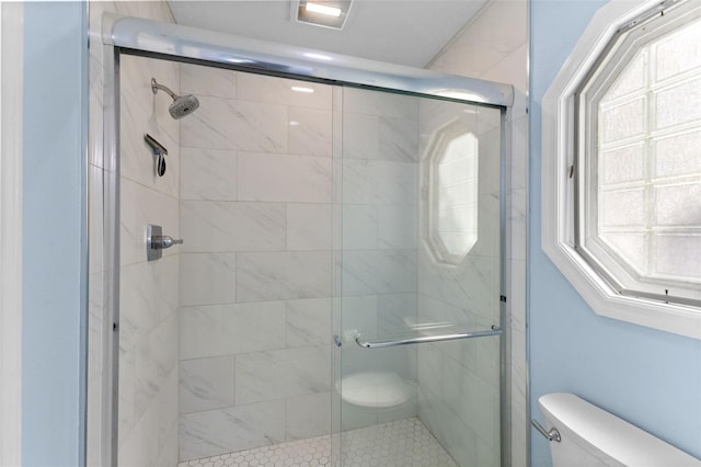 5032 Cypress Trace Dr, Tampa, FL 33624 - bathroom with toilet and a shower stall