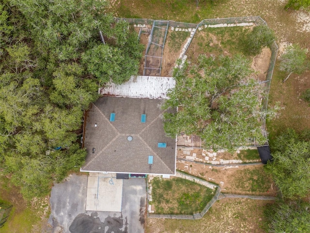 view of subject property