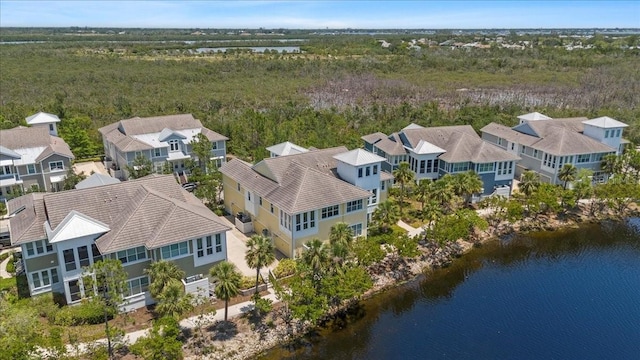340 Sapphire Lake Dr Unit 202, Bradenton, FL 34209 - aerial perspective of suburban area with a large body of water and a forest