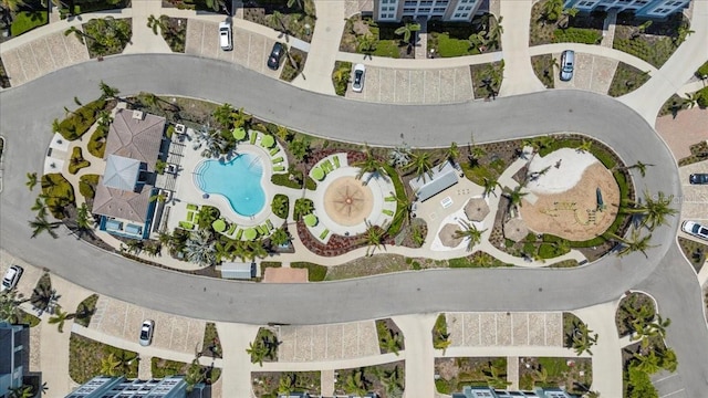 340 Sapphire Lake Dr Unit 202, Bradenton, FL 34209 - bird's eye view of a pool