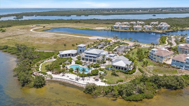 340 Sapphire Lake Dr Unit 202, Bradenton, FL 34209 - aerial view of a large body of water and a pool area
