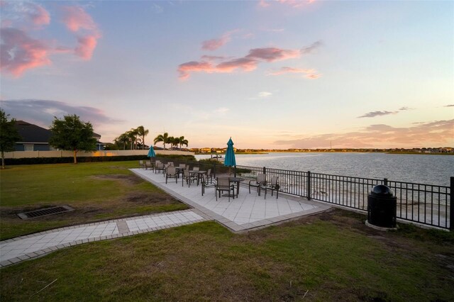 11550 Lake Lucaya Dr, Riverview, FL 33579 - dock area with a water view