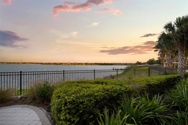 11550 Lake Lucaya Dr, Riverview, FL 33579 - water view featuring fence