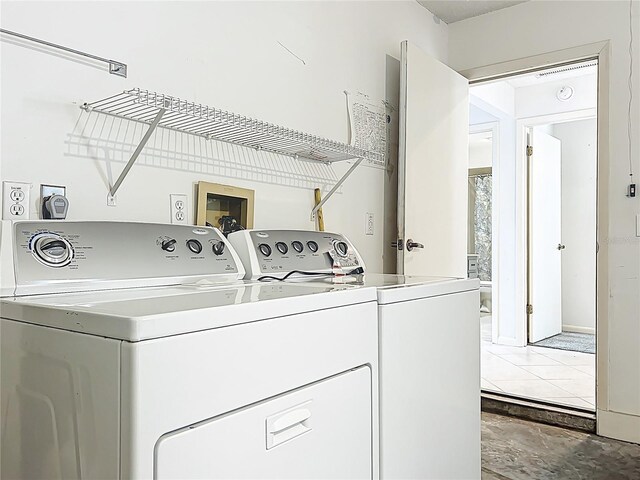 3328 S Whitechappel Pt, Inverness, FL 34452 - laundry area with separate washer and dryer