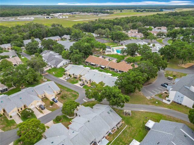 3328 S Whitechappel Pt, Inverness, FL 34452 - aerial view of property and surrounding area featuring nearby suburban area