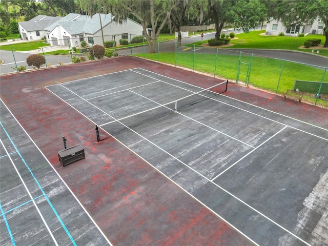 3328 S Whitechappel Pt, Inverness, FL 34452 - view of tennis court