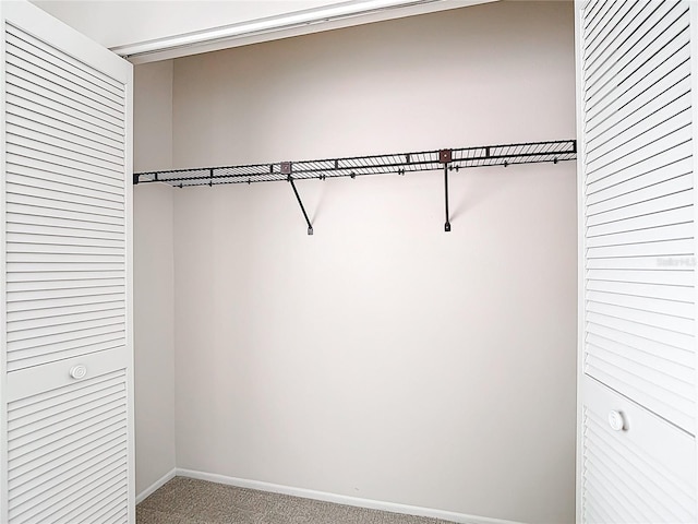 view of closet