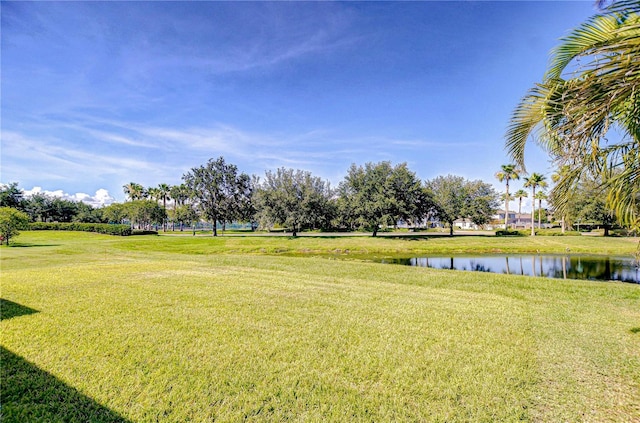 11567 Weston Course Loop, Riverview, FL 33579 - view of green lawn with a water view