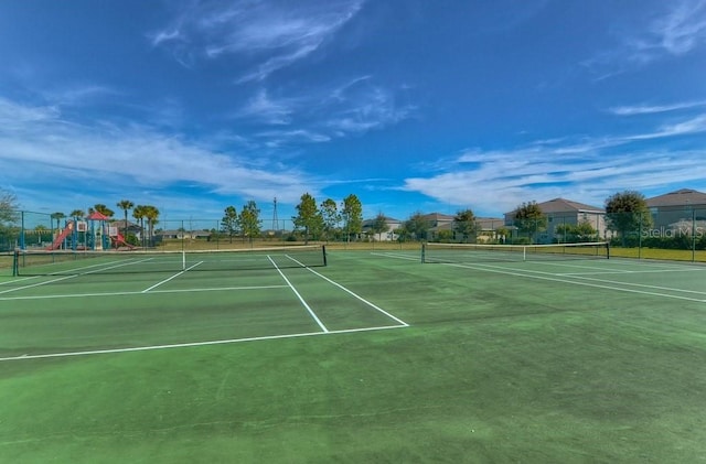 11567 Weston Course Loop, Riverview, FL 33579 - view of tennis court