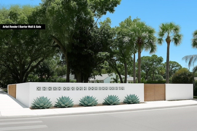 3801 Dr Martin Luther King Jr St N, Saint Petersburg, FL 33703 - community / neighborhood sign featuring fence
