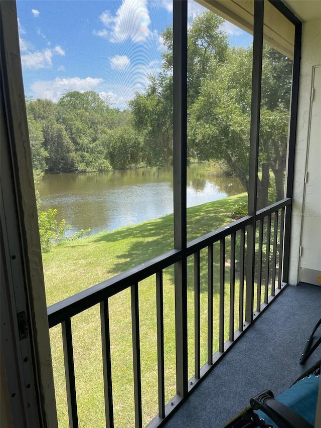 210 Cypress Ct Unit 122, Oldsmar, FL 34677 - water view with a tree filled landscape
