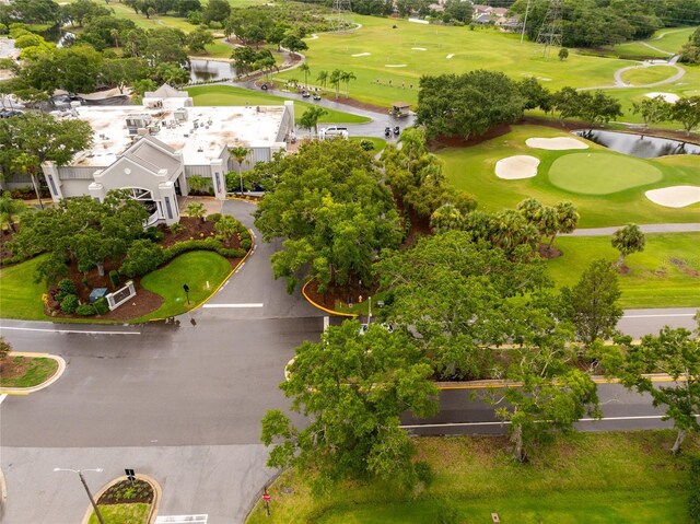 210 Cypress Ct Unit 122, Oldsmar, FL 34677 - bird's eye view of a golf course and a nearby body of water