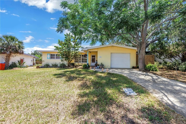 11376 119th Ter, Largo, FL 33778 - ranch-style home featuring stucco siding, a garage, and driveway