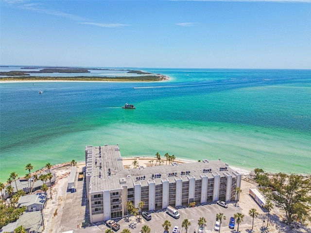 200 1st Ave Unit 406, St Pete Beach, FL 33706 - aerial view of extended coastline and apartment complex