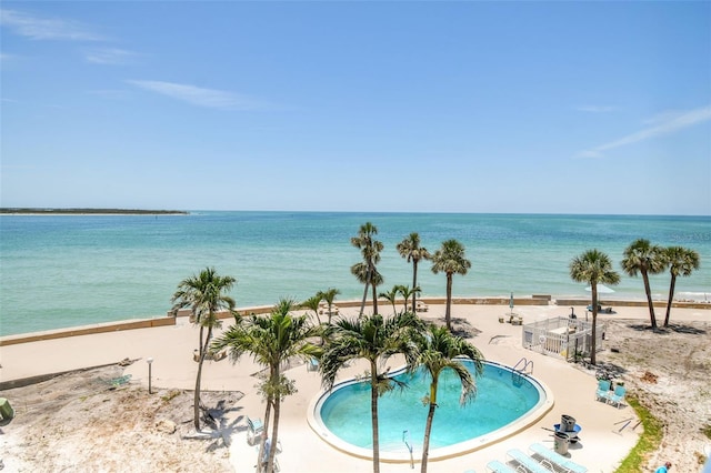 200 1st Ave Unit 406, St Pete Beach, FL 33706 - water view featuring local beach