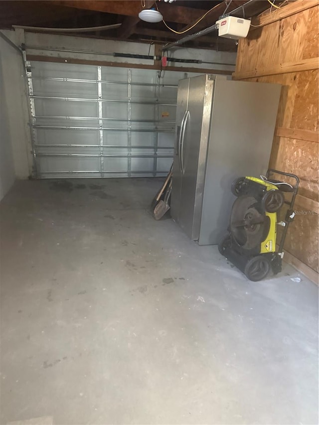 4824 Huntington St NE, Saint Petersburg, FL 33703 - garage with freestanding refrigerator