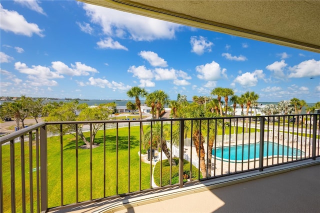 2530 Gary Cir Unit 301, Dunedin, FL 34698 - balcony with view of pool