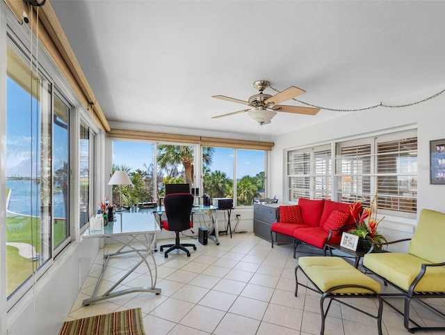 4700 Cove Cir Unit 301, Saint Petersburg, FL 33708 - sunroom / solarium featuring tile patterned floors