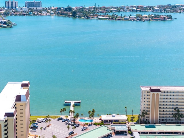 4700 Cove Cir Unit 301, Saint Petersburg, FL 33708 - water view featuring nearby urban area