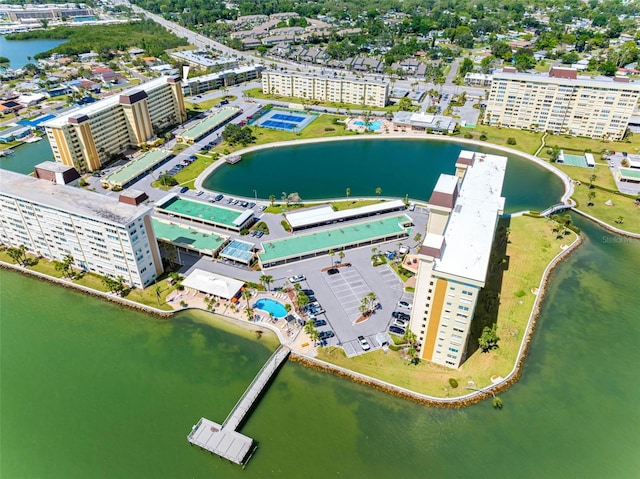 4700 Cove Cir Unit 301, Saint Petersburg, FL 33708 - aerial view of a large body of water