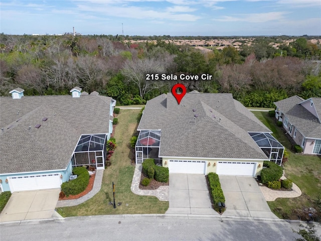 view of subject property