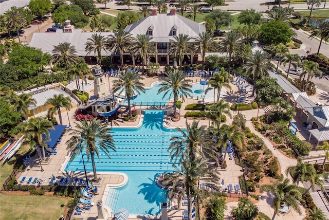 view of pool
