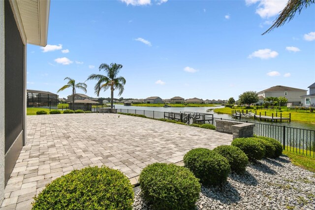 4950 Chase Ct, Saint Cloud, FL 34772 - view of home's community with a water view, a residential view, and a patio
