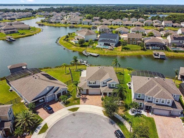 4950 Chase Ct, Saint Cloud, FL 34772 - aerial view of residential area with a nearby body of water