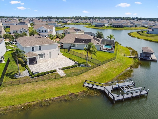 4950 Chase Ct, Saint Cloud, FL 34772 - aerial view of residential area with a nearby body of water