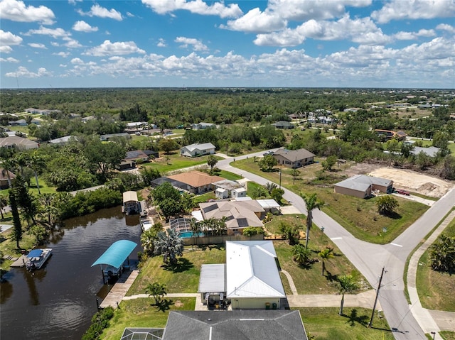 3420 Santa Clara Dr, Punta Gorda, FL 33983 - aerial view of residential area with a nearby body of water