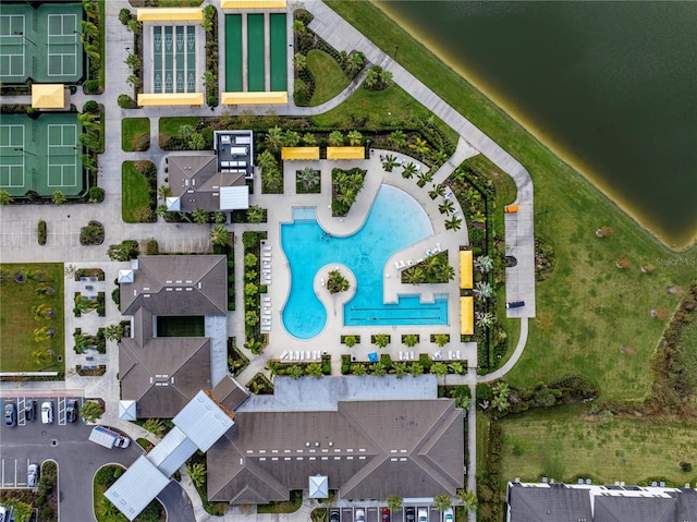 31510 Cabana Rye Ave, San Antonio, FL 33576 - aerial overview of property's location with a pool area