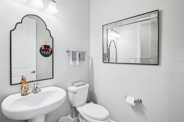 31510 Cabana Rye Ave, San Antonio, FL 33576 - half bathroom featuring a sink and toilet