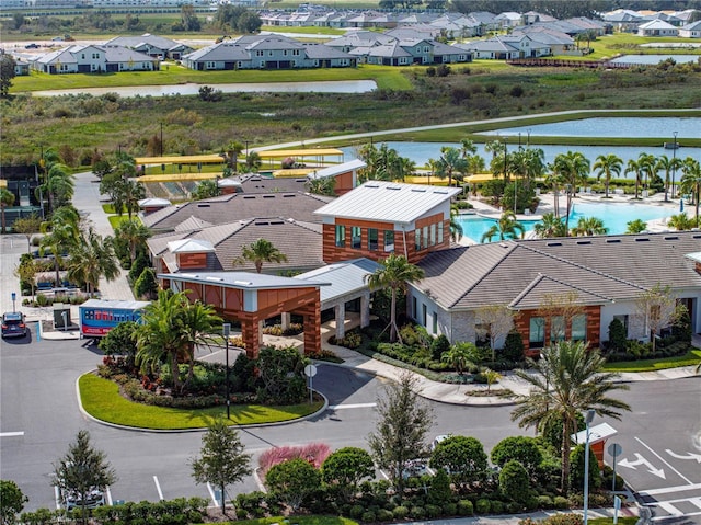 31510 Cabana Rye Ave, San Antonio, FL 33576 - aerial perspective of suburban area with a nearby body of water